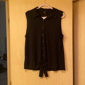 Torrid Black Sailor Tank